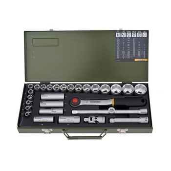 Chei tubulare, prindere 1/2, Proxxon, set 29 piese Chei tubulare, prindere 1/2, Proxxon, set 29 piese