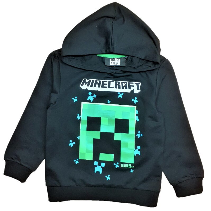 Hanorac Minecraft Mojang Creeper, Negru