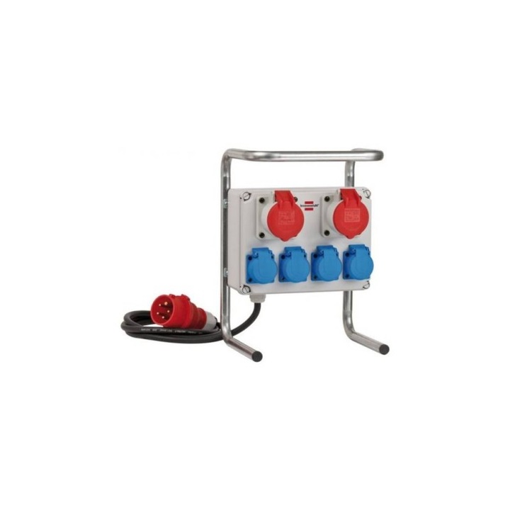 Distribuitor curent mobil, BKV 2/4 G, 2m H07RN-F 5G1,5, Brennenstuhl