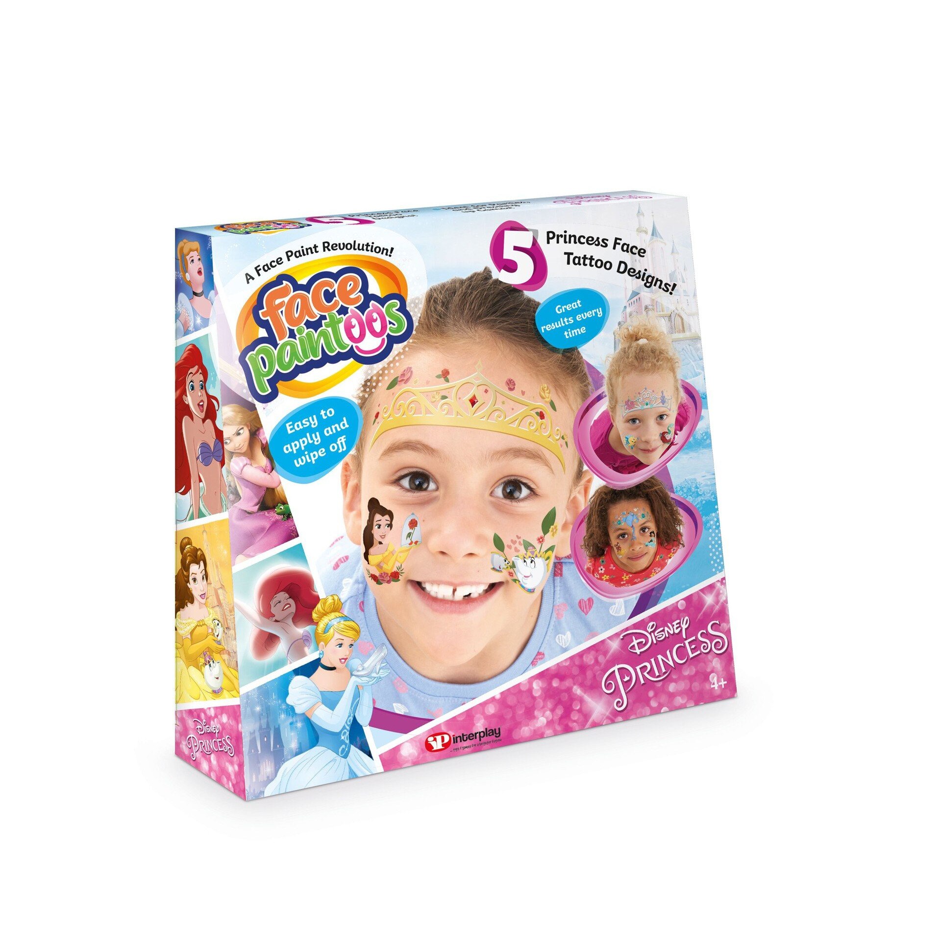 Set pentru pictat pe fata, Face Paintoos, Disney Princess 40161