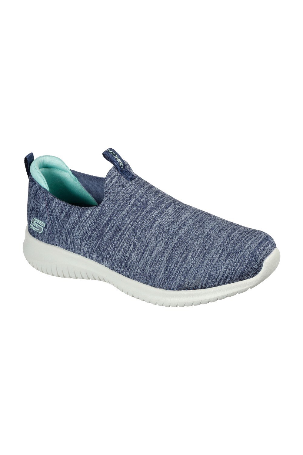 Tenisi femei Slip On Ultra Flex Gracious Touch, Albastru