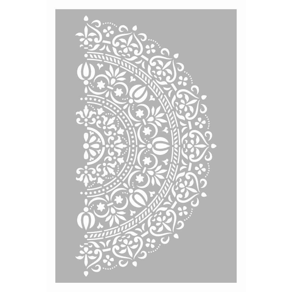 Sablon Refolosibil 89x59cm, Mandala Elegant, 1/2 - SP110
