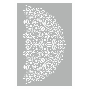 Sablon Refolosibil 89x59cm, Mandala Elegant, 1/2 - SP110 Sablon Refolosibil 89x59cm, Mandala Elegant, 1/2 - SP110