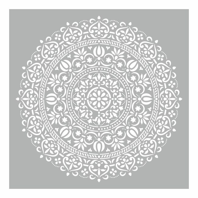 Sablon Refolosibil 59x59cm Mandala Elegant - SP110-1