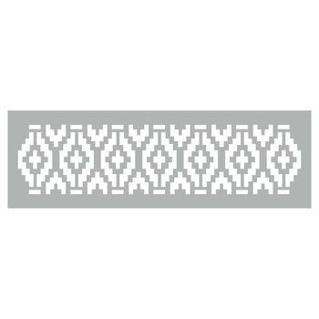 Sablon 59 x 19cm Refolosibil Repetitiv Motiv Traditional - SP117-3 Sablon 59 x 19cm Refolosibil Repetitiv Motiv Traditional - SP117-3