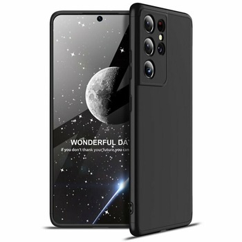 Husa 360 GKK Full Cover cu folie de sticla pentru Samsung Galaxy A12 Negru - Black Husa 360 GKK Full Cover cu folie de sticla pentru Samsung Galaxy A12 Negru - Black