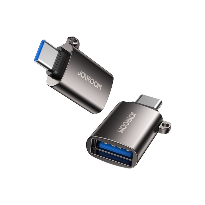 Преходник Joyroom S-H151 от USB Type-C към USB, Сребрист