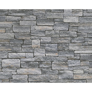 Tapet AS Creation, 958711, 10.05 m x 0.53 m, suport vlies, acoperire vinil compact Tapet AS Creation, 958711, 10.05 m x 0.53 m, suport vlies, acoperire vinil compact