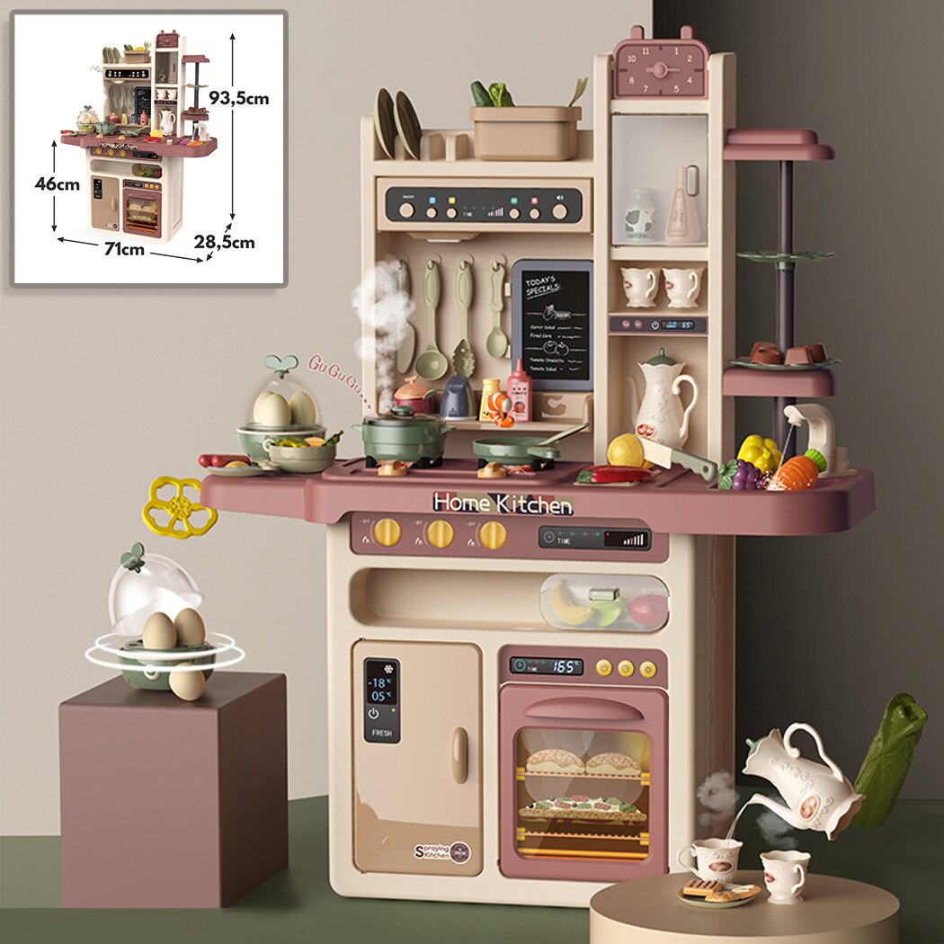 Set bucatarie multifunctionala, Sunete/Lumini, Roz