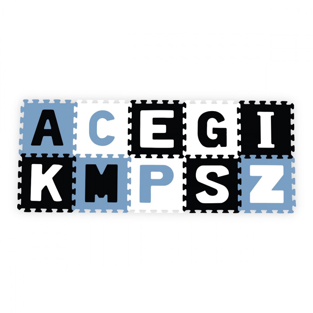 Puzzle Baby Ono Numere 10 buc Albastru