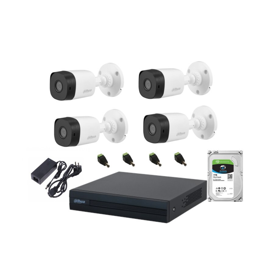 Kit complet supraveghere 2MP cu Hardisk