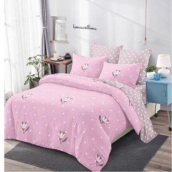 Lenjerie de pat, Pucioasa, Bumbac Finet, 6 piese, 2 Persoane, 069-P, 240 x 250cm Lenjerie de pat, Pucioasa, Bumbac Finet, 6 piese, 2 Persoane, 069-P, 240 x 250cm