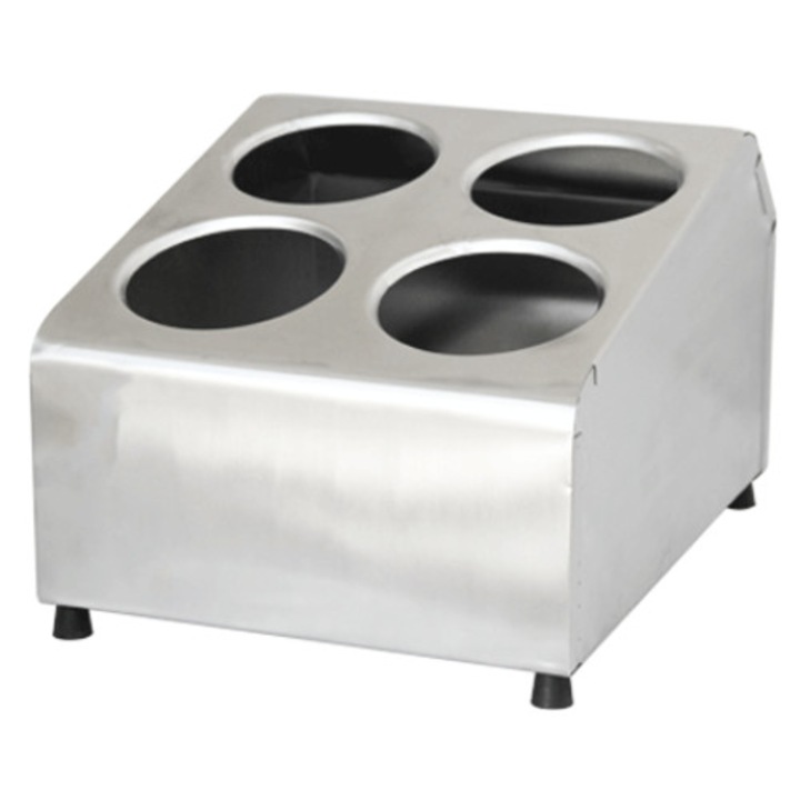 Oraganizator tacamuri 4 compartimente 25cm RAKI otel inoxidabil