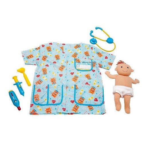 Set Costum Asistenta Pediatrica Melissa & Doug 6 Piese