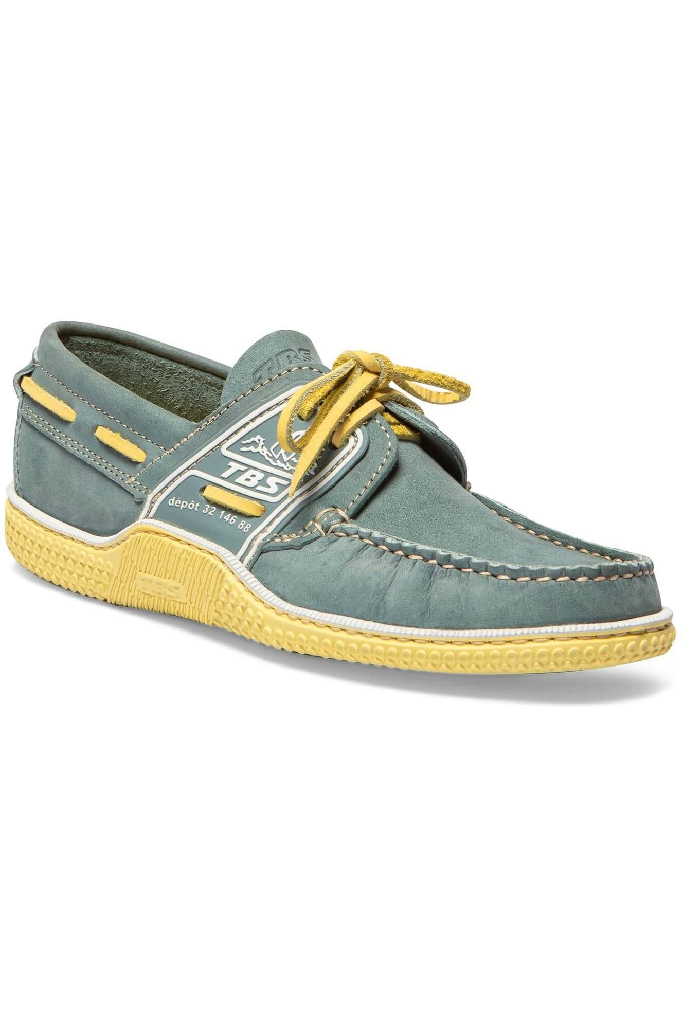 Pantofi barbati, TBS Globek, Albastru/Galben, Albastru