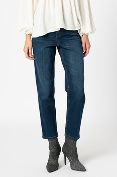 ICHI, Blugi crop drepti Raven, Bleumarin ICHI, Blugi crop drepti Raven, Bleumarin