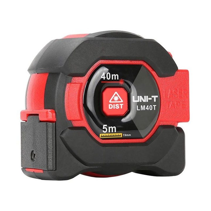 Лазерен телеметър UNI-T, LM40T, 5 м рулетка, 40 м лазер