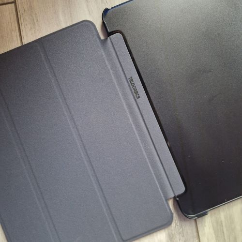 Husa Smart Cover compatibila cu Ipad Pro 11" 2018-2020-2021-2022, inchidere magnetica, functie wake-sleep, Albastru Navy, TELGORBCS
