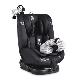 Scaun auto 0-36 kg, cu isofix, 4 pozitii inclinate ale spatarului, sezut rotativ 360 de grade, 66x45x44 cm, negru Scaun auto 0-36 kg, cu isofix, 4 pozitii inclinate ale spatarului, sezut rotativ 360 de grade, 66x45x44 cm, negru