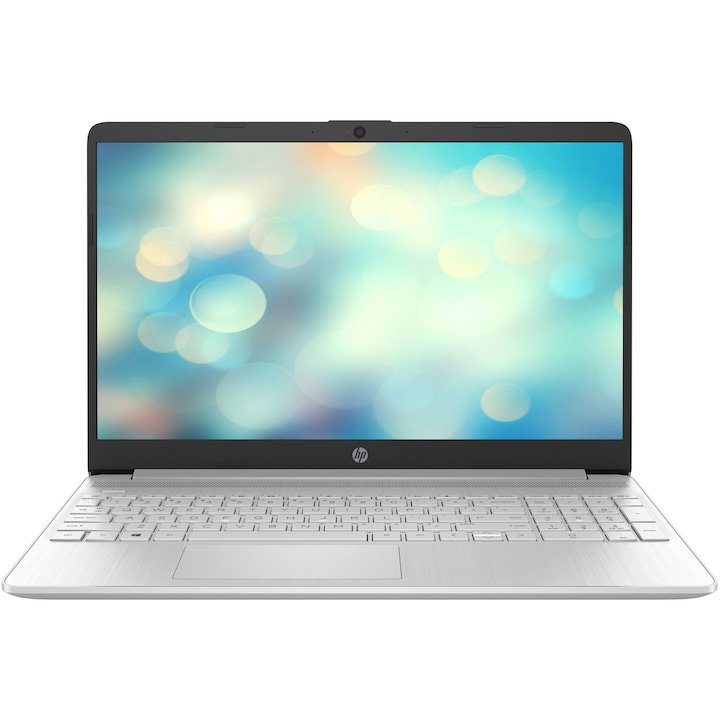 HP 15s-eq2007nq Laptop, AMD Ryzen™ 7 5700U processzor, 15,6" Full HD, 16 GB, 512 GB SSD, AMD Radeon™ Graphics, Free DOS, Ezüst