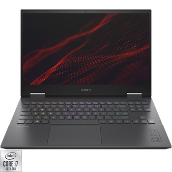 Laptop Gaming HP OMEN 15-ek1009nq cu procesor Intel® Core™ i7-10750H, 15.6 Laptop Gaming HP OMEN 15-ek1009nq cu procesor Intel® Core™ i7-10750H, 15.6
