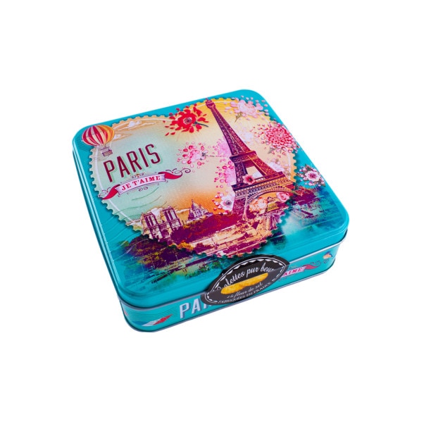 Cutie cu biscuiti Galette cu unt si sare de mare, Paris je t'aime 150 g