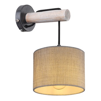 Aplica Roger Globo, 15378W, Negru, 1xE27 Aplica Roger Globo, 15378W, Negru, 1xE27