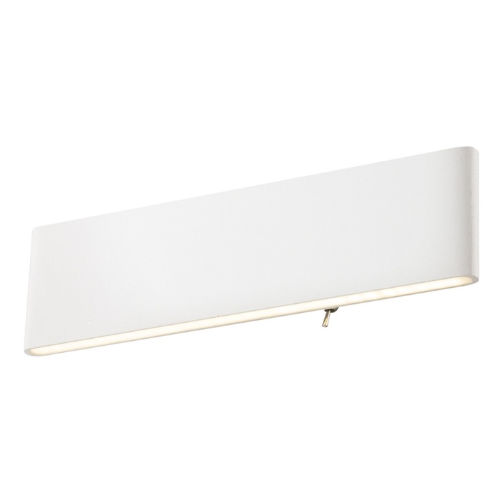 Стенна лампа Siegfried Globo, 41751-12W, Бяла, LED 12W, Топла светлина, 700lm