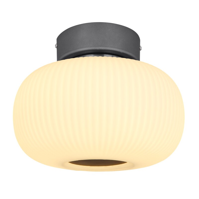 Plafoniera Boomer Globo, 15437D, Grafit, LED 12W, Lumina Calda, 732lm