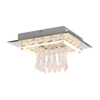 Plafoniera Tarragona Globo, 49339-24, Argintiu, LED 24W, Lumina Calda, 1400lm Plafoniera Tarragona Globo, 49339-24, Argintiu, LED 24W, Lumina Calda, 1400lm