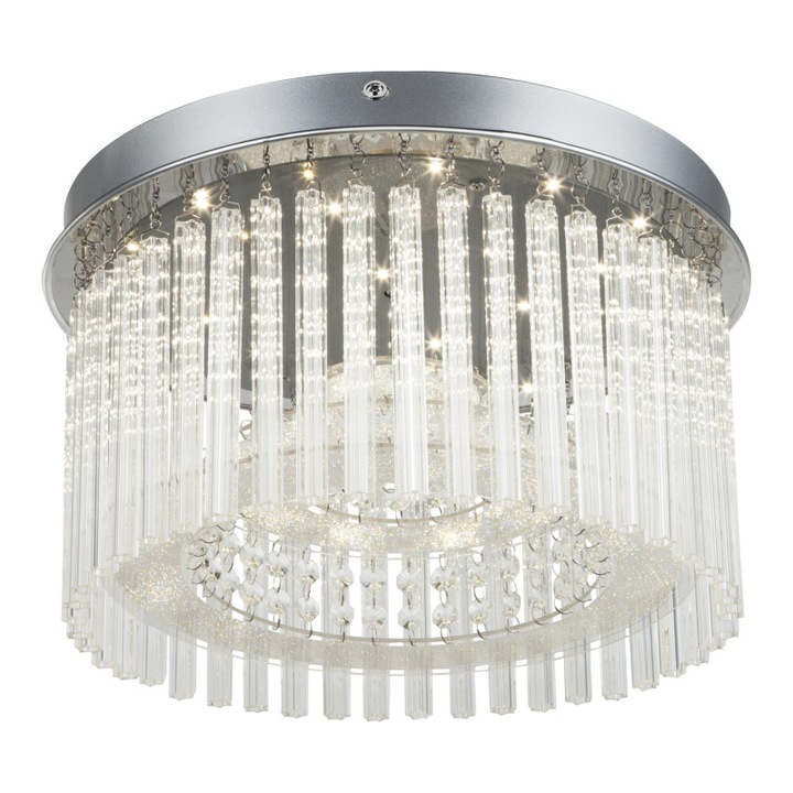 Плафон Joyce Globo, 68568-18, Chrome, LED 18W, Неутрална светлина, 1600lm