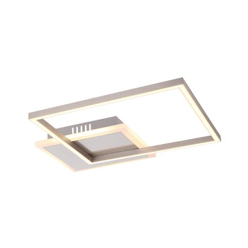 Plafoniera Munni Globo, 67220-20, Nichel satinat, LED 20W, Lumina Calda, 1110lm Plafoniera Munni Globo, 67220-20, Nichel satinat, LED 20W, Lumina Calda, 1110lm