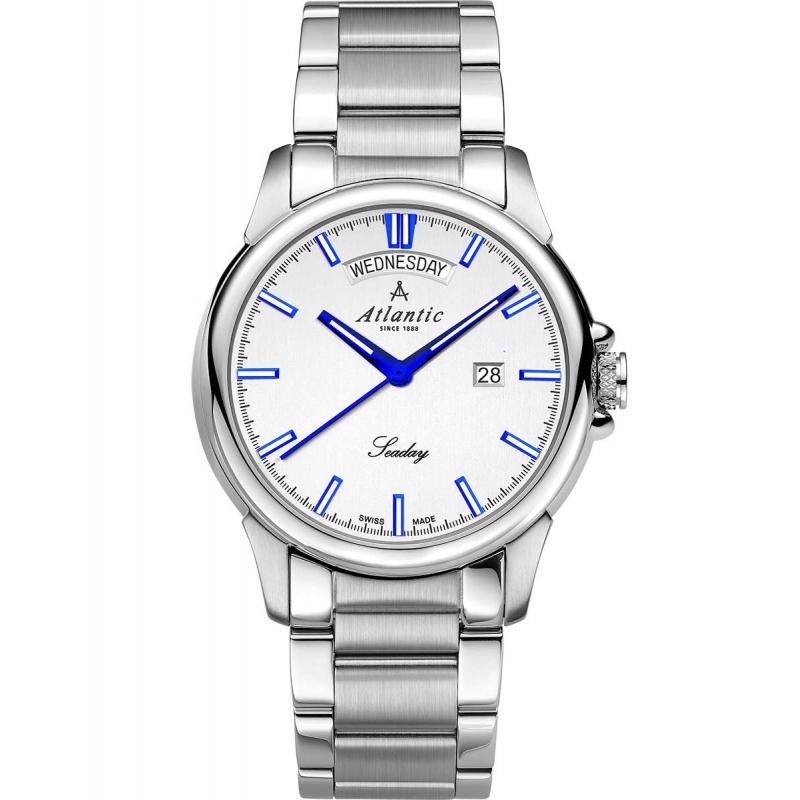 Ceas barbatesc Atlantic 69555.41.21B Quartz Argintiu