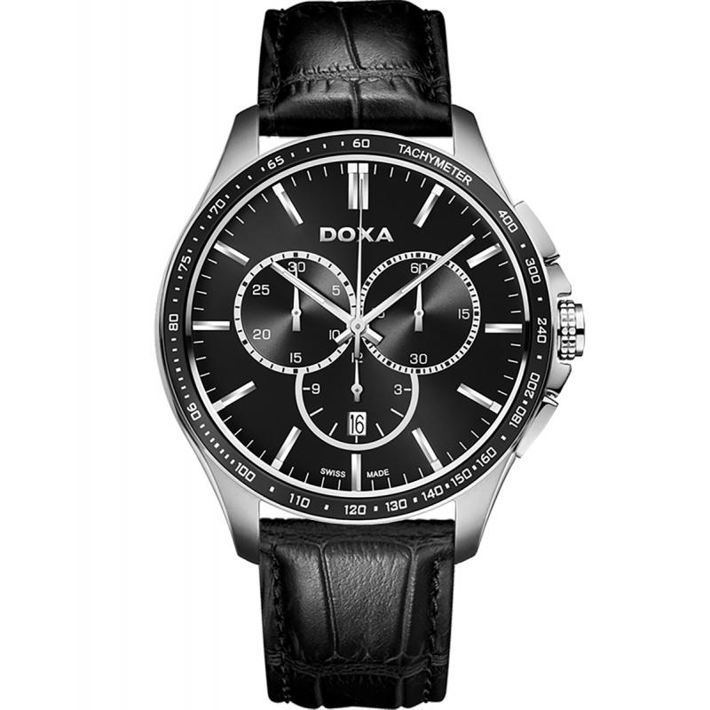 Ceas barbatesc Doxa 287.10.101.01 Quartz Argintiu