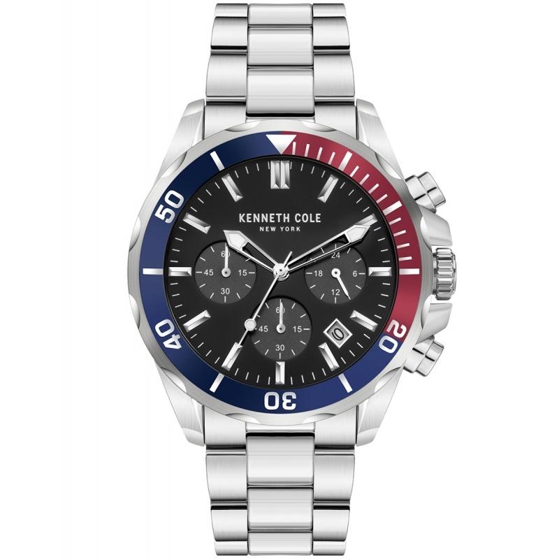 Ceas barbatesc Kenneth Cole KCWGI2105004 Quartz Argintiu