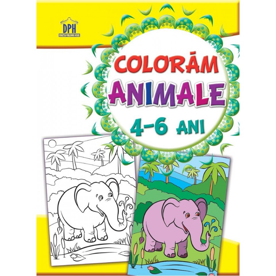 Coloram animale 4-6 ani