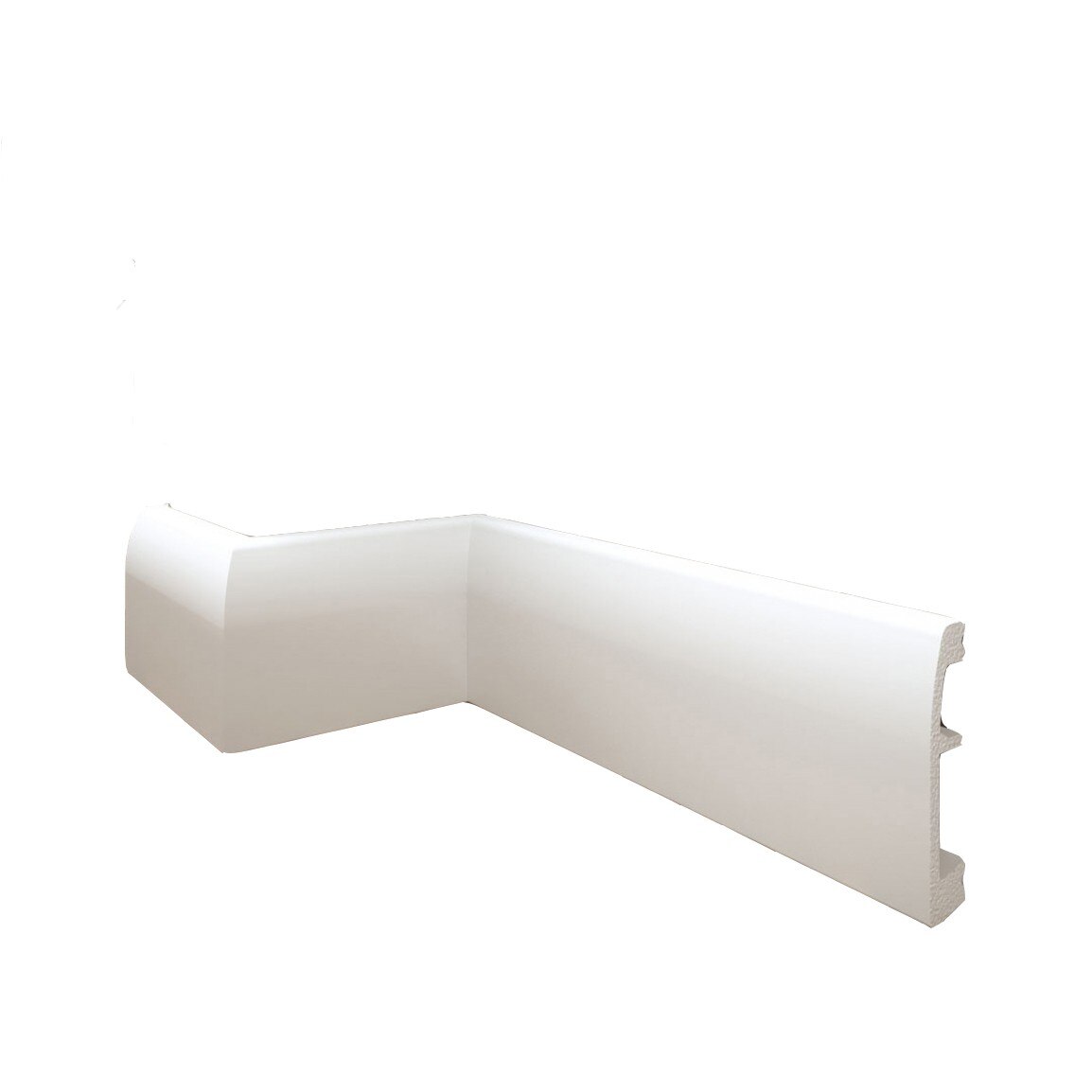 Plinta decorativa DUROTEC06 2.44 ML , 71 x 2440mm, Alb