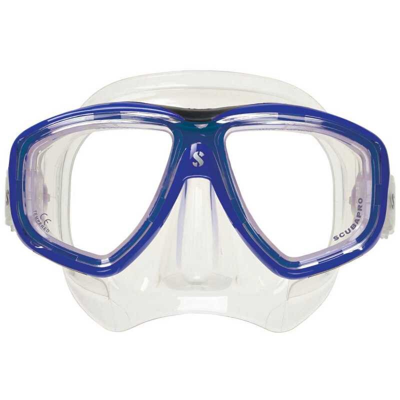 Masca Scubapro - FLUX TWIN, Albastru