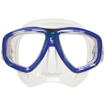 Masca Scubapro - FLUX TWIN, Albastru Masca Scubapro - FLUX TWIN, Albastru