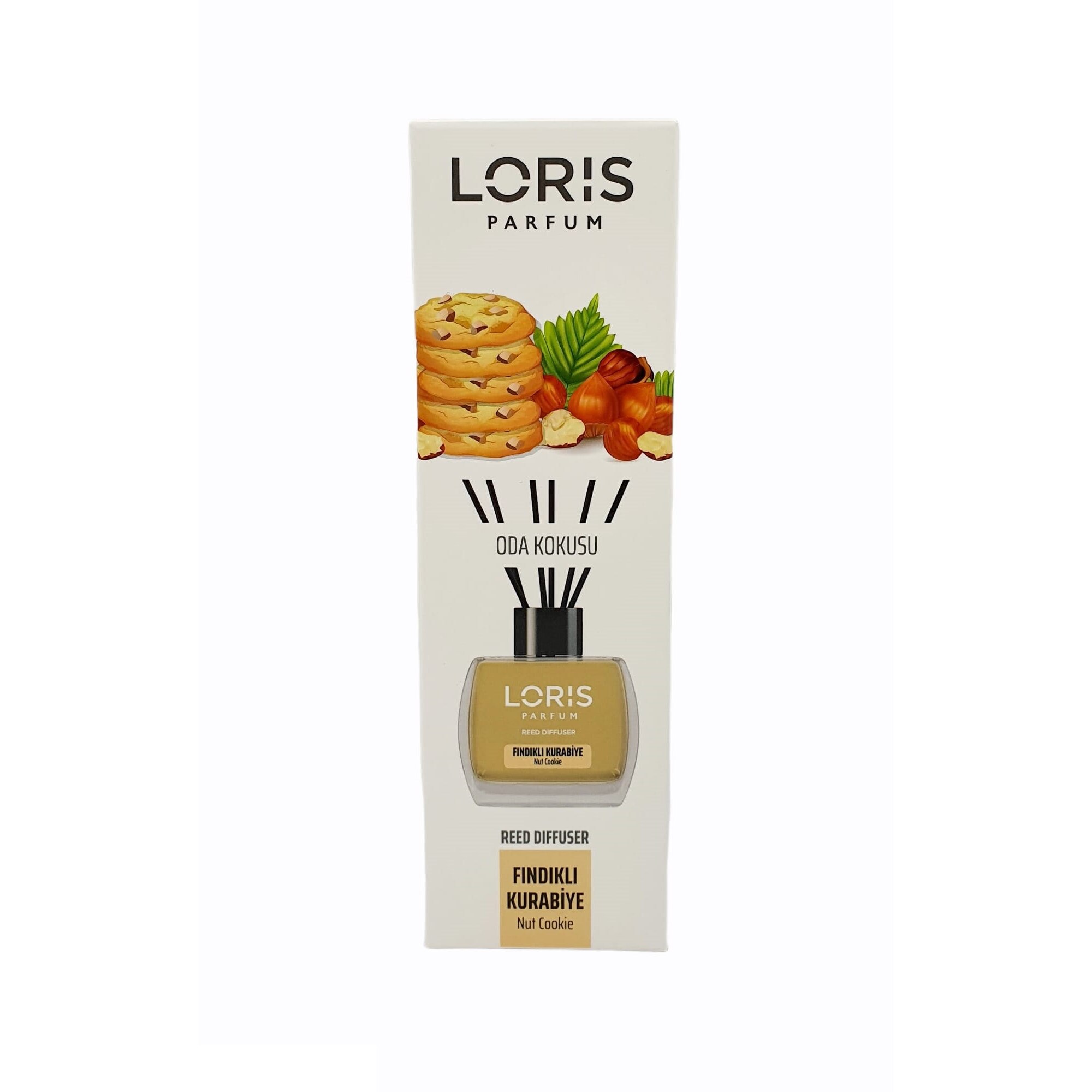 Parfum Odorizant de camera Loris 120 ml aroma de Alune si Prajituri