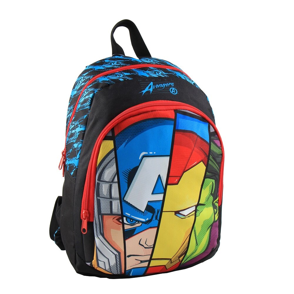 Ghiozdan gradinita Avengers, 25 x 31 x 10 cm, Multicolor