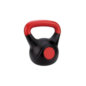 Gantera kettlebell, Spartan, 20 kg, negru/rosu, acoperire sintetica Gantera kettlebell, Spartan, 20 kg, negru/rosu, acoperire sintetica