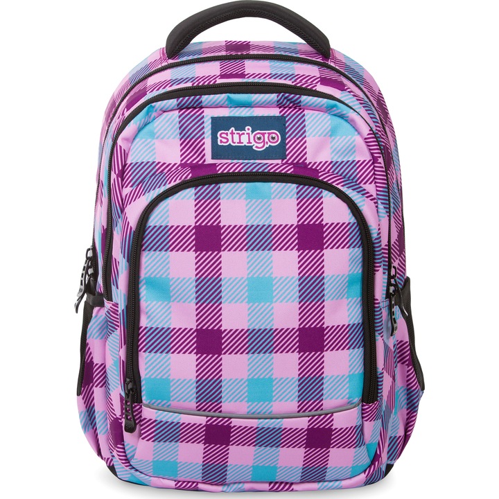 Ученическа раница Strigo BM6 Basic Misty, 39x25x14 см