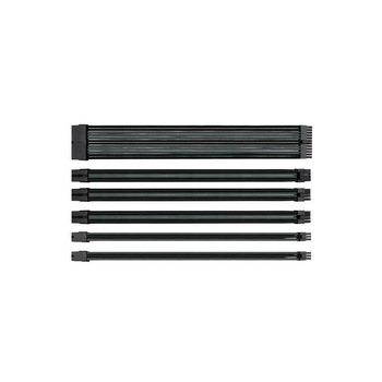 Kit 6 cabluri prelungire impletitе Thermaltake TtMod, Negru Kit 6 cabluri prelungire impletitе Thermaltake TtMod, Negru