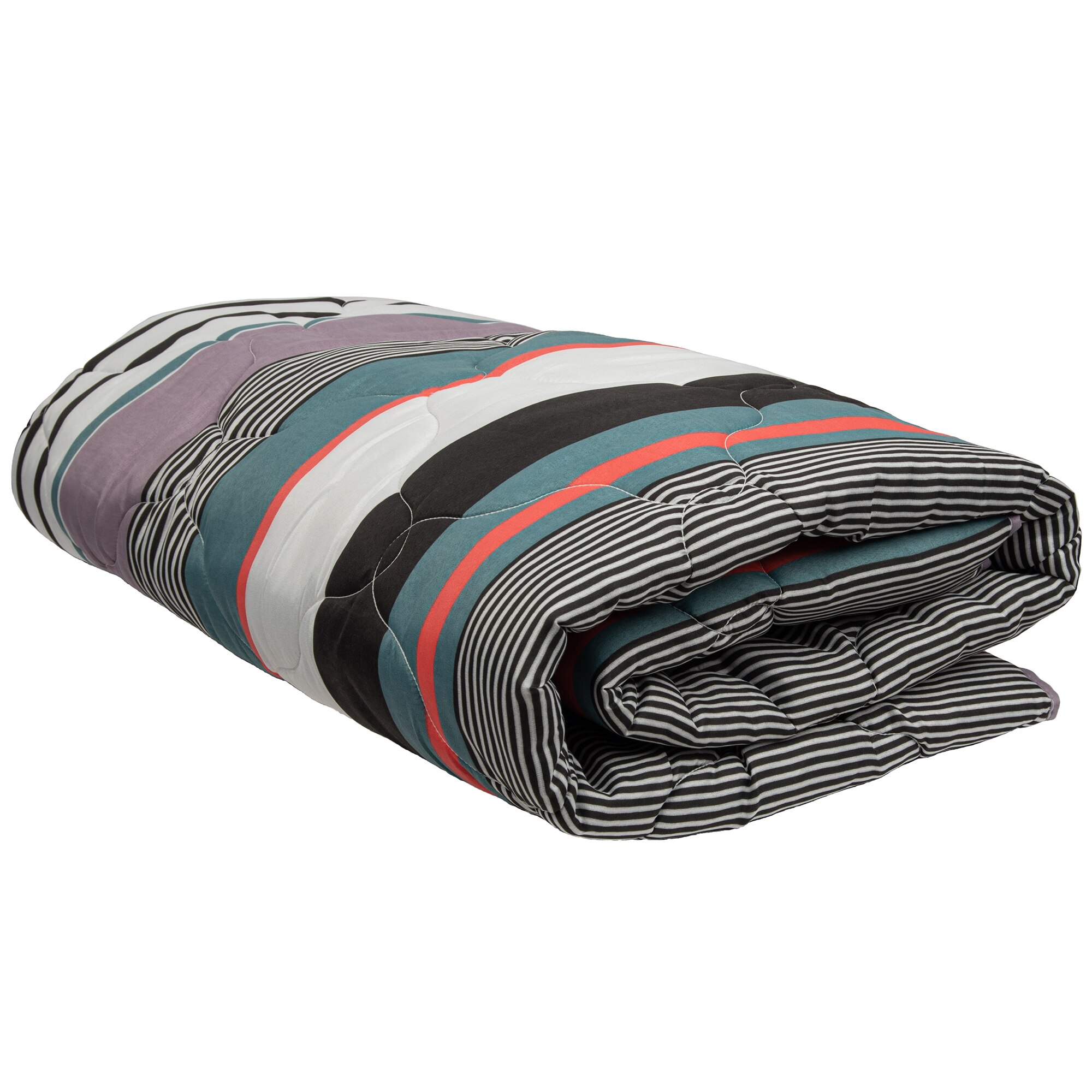 Pilota matlasata Rainbow Somnart, 200x220 cm, microfibra, umplutura 250 g/mp