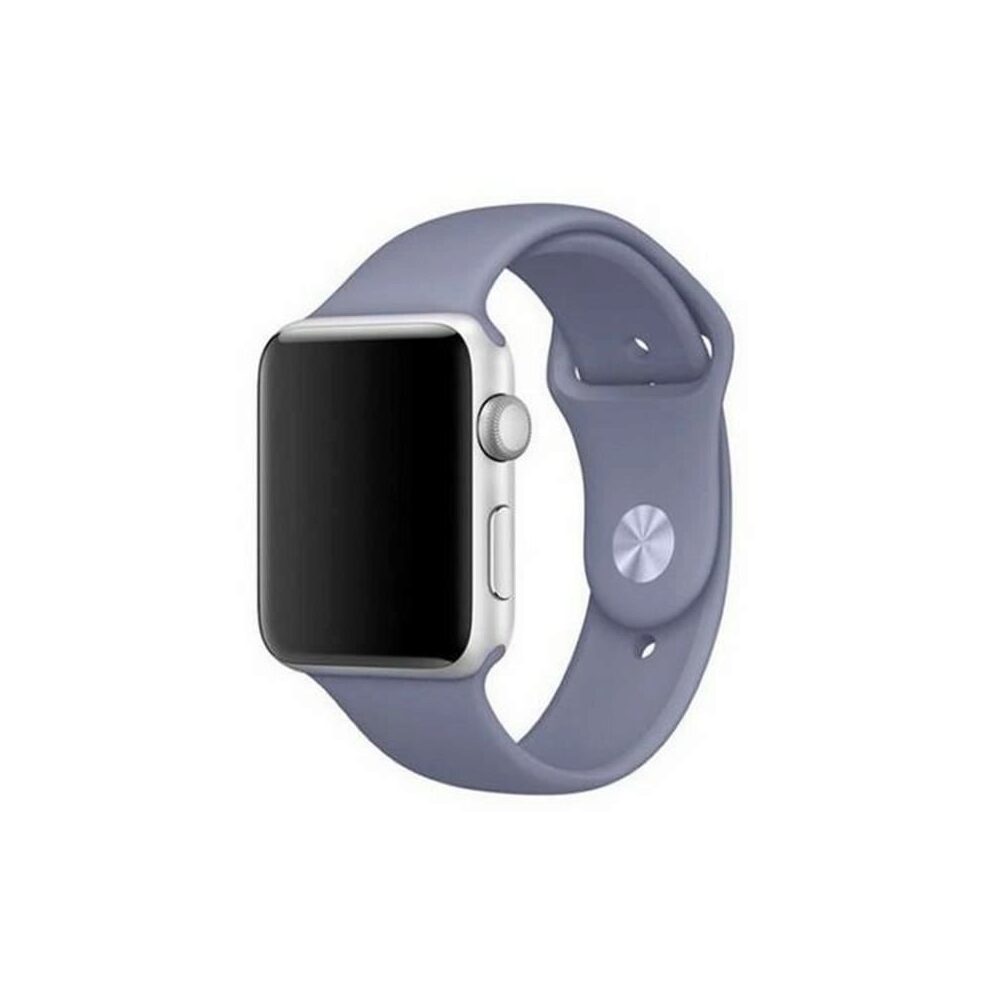 Curea Mercury Silicone pentru Apple Watch 4/5/6/SE 44 mm, Lavanda