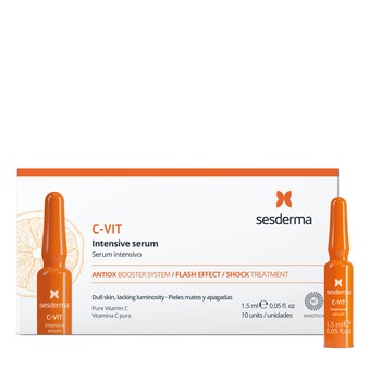 Serum cu 12% vitamina C pura Sesderma C-Vit , 10 fiole x 1.5 ml Serum cu 12% vitamina C pura Sesderma C-Vit , 10 fiole x 1.5 ml