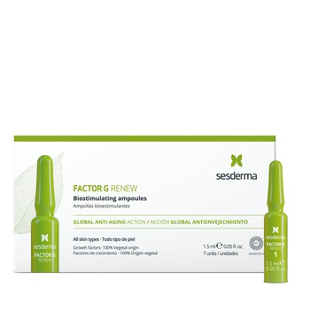 Tratament intensiv de intinerire Sesderma Factor G Renew, 7 fiole x 1.5 ml Tratament intensiv de intinerire Sesderma Factor G Renew, 7 fiole x 1.5 ml