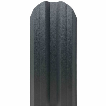 Set 25 buc, Sipca Metalica Gard, 1700x115mm/buc, Gri Grafit - Mat BGM Dublu, Top Profil Sistem Set 25 buc, Sipca Metalica Gard, 1700x115mm/buc, Gri Grafit - Mat BGM Dublu, Top Profil Sistem