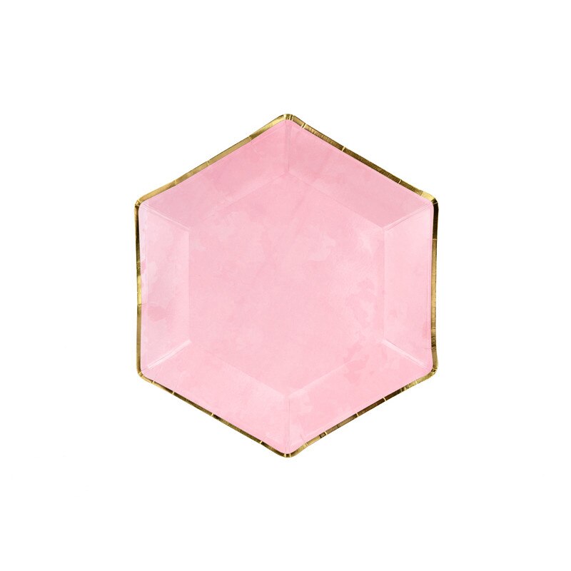 Set 6 Farfurii Bride, Multicolor, 23 cm